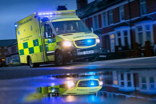 Rapid sanitising technology improves ambulance cleaning times and standards